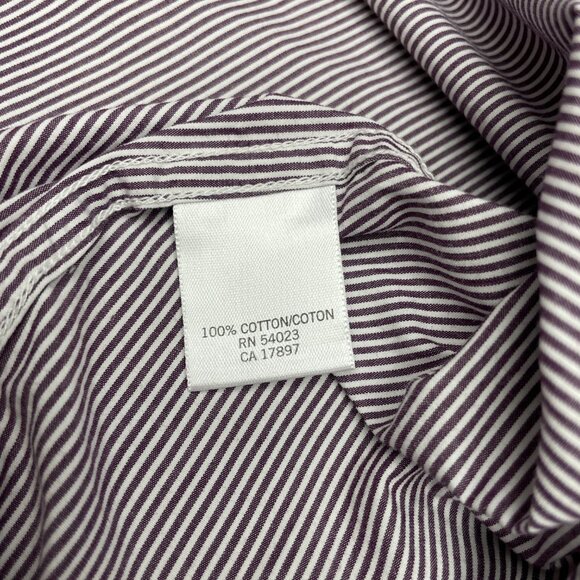 Men's BANANA REPUBLIC Striped‎ Button-Down Long Sleeve- Size XL - Picture 13 of 14